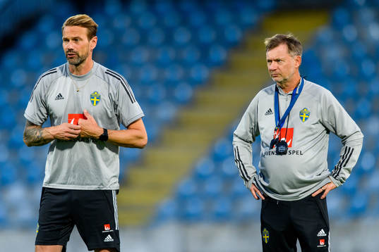 Magnus Andersson, team manager and Peter Gerhardsson, head