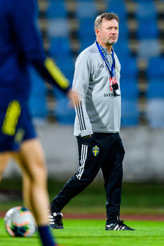 Peter Gerhardsson, head coach of the Swedish women's