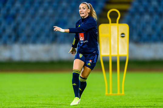 Kosovare Asllani of the Swedish women's national football