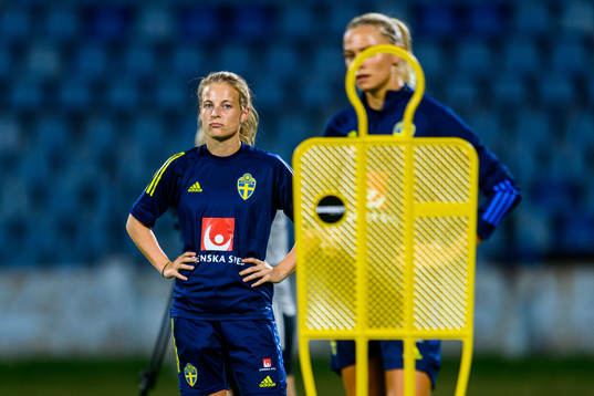 Anna Anvegård of the Swedish women's national football team
