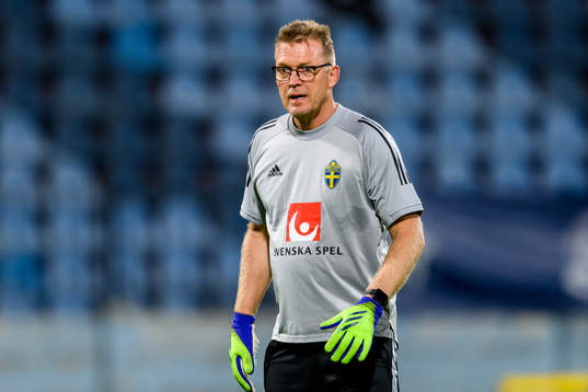 Leif Troedsson, goalkeeper coach of the Swedish women's