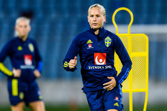 Filippa Curmark of the Swedish women's national football