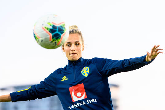 Nathalie Björn of the Swedish women's national football