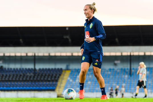 Julia Roddar of the Swedish women's national football team