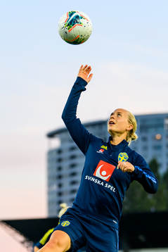 Filippa Curmark of the Swedish women's national football