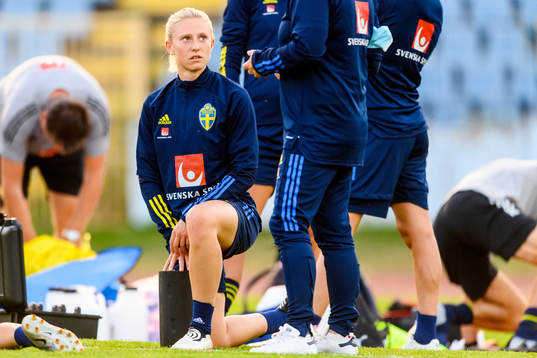 Rebecka Blomqvist of the Swedish women's national football