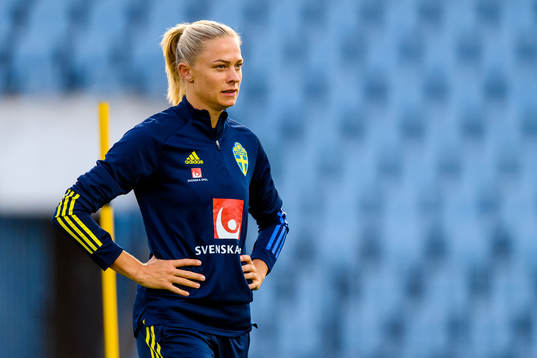 Fridolina Rolfö of the Swedish women's national football