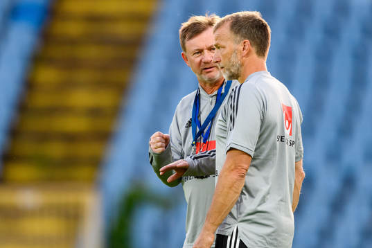 Peter Gerhardsson, head coach and Pontus Ekblom, physio of