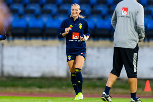Kosovare Asllani of the Swedish women's national football