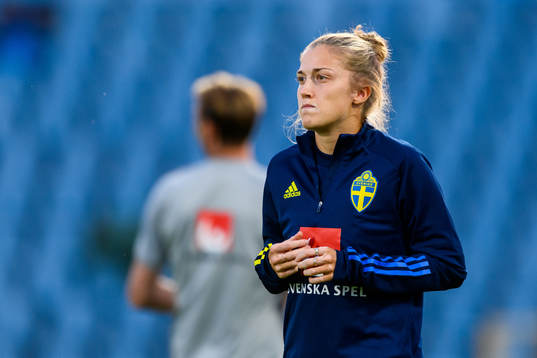 Filippa Angeldahl of the Swedish women's national football