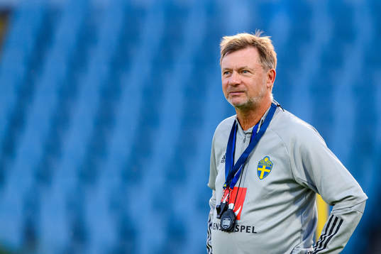 Peter Gerhardsson, head coach of the Swedish women's