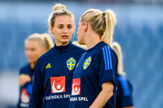 Nathalie Björn of the Swedish women's national football