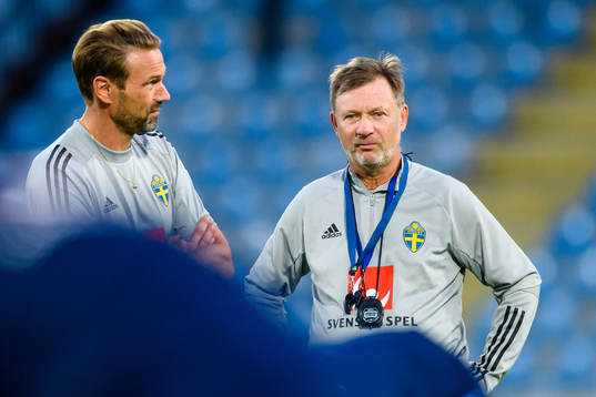 Magnus Andersson, team manager and Peter Gerhardsson, head