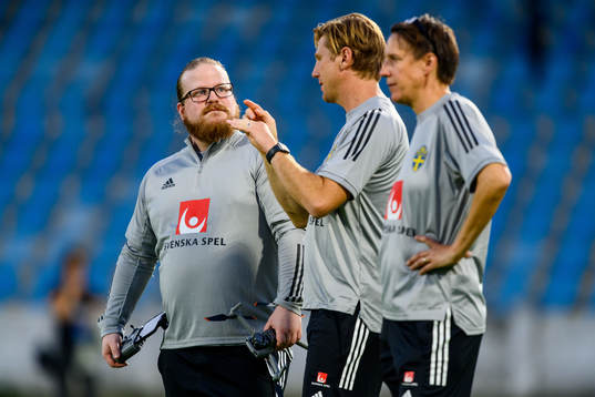 Anders Eriksson, match analyst of the Swedish women's