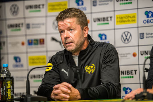 Mjällbys tränare Anders Torstensson