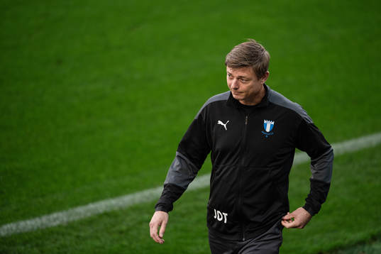 Jon Dahl Tomasson, head coach of Malmö FF