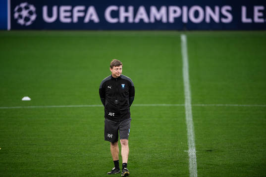 Jon Dahl Tomasson, head coach of Malmö FF
