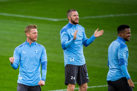 Anders Christiansen, Lasse Nielsen and Martin Olsson