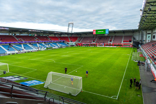 Interiör vy över Olympia