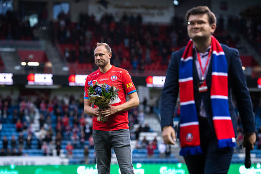 Helsingborgs Andreas Granqvist och Alexander Svensson