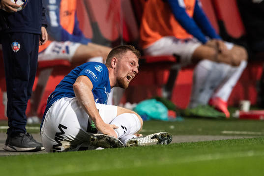 Trelleborgs Jesper Modig har ont