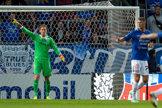 Helsingborgs målvakt Anders Lindegaard