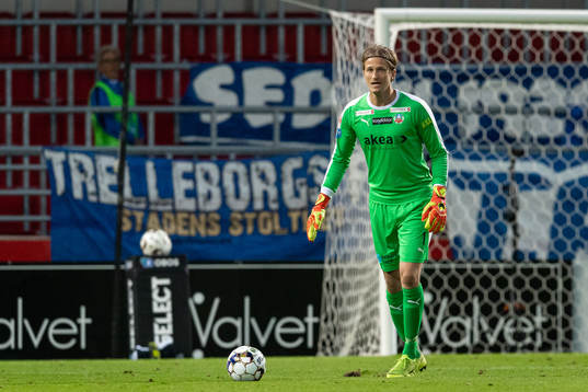 Helsingborgs målvakt Anders Lindegaard