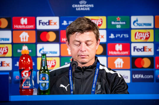 Jon Dahl Tomasson, head coach of Malmö FF