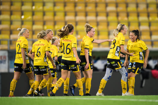 Elfsborgs spelare jublar