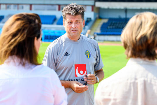 Mats Börjesson, doctor of the Swedish women's national
