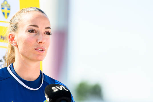 Kosovare Asllani of the Swedish women's national football