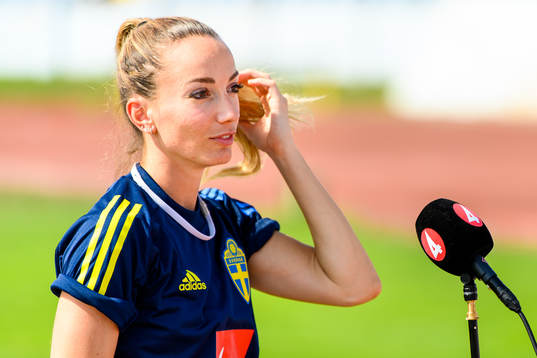 Kosovare Asllani of the Swedish women's national football