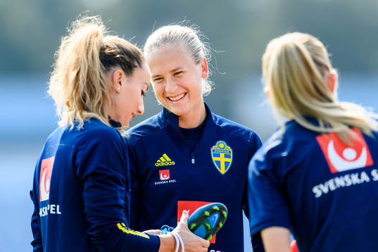 Filippa Curmark of the Swedish women's national football