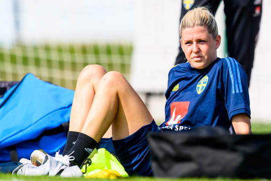 Olivia Schough of the Swedish women's national football team
