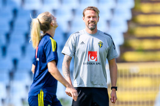 Magnus Andersson, team manager of the Swedish women's