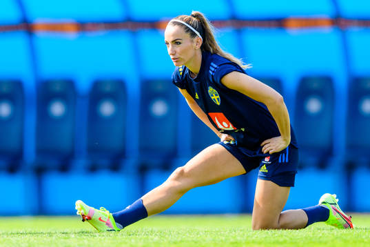 Kosovare Asllani of the Swedish women's national football