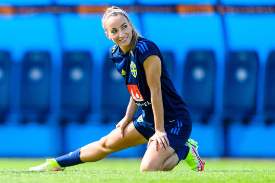 Kosovare Asllani of the Swedish women's national football