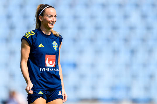 Kosovare Asllani of the Swedish women's national football