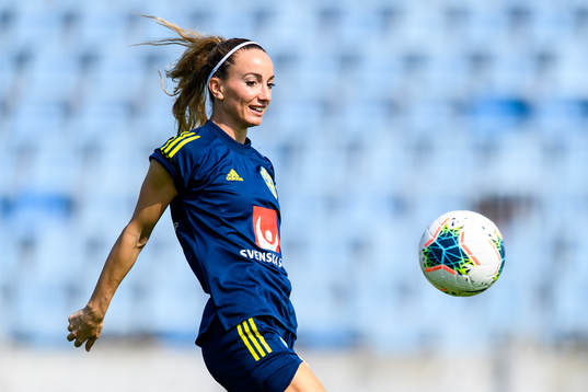Kosovare Asllani of the Swedish women's national football