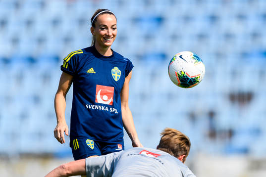 Kosovare Asllani of the Swedish women's national football