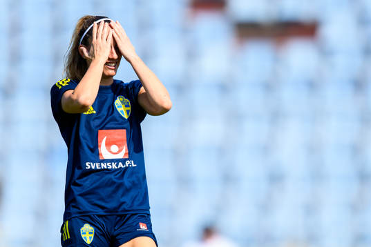 Kosovare Asllani of the Swedish women's national football