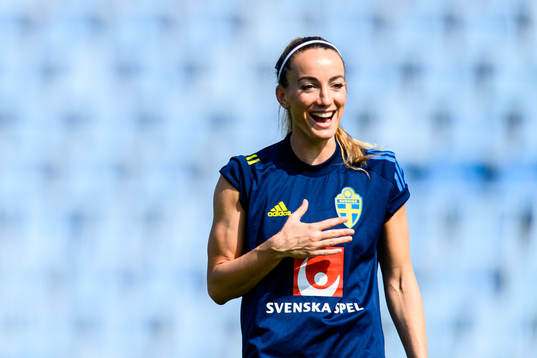 Kosovare Asllani of the Swedish women's national football