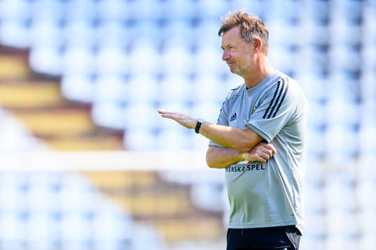 Peter Gerhardsson, head coach of the Swedish women's