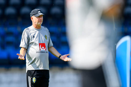 Peter Gerhardsson, head coach of the Swedish women's