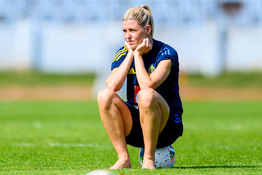 Olivia Schough of the Swedish women's national football team