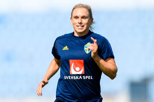 Jonna Andersson of the Swedish women's national football