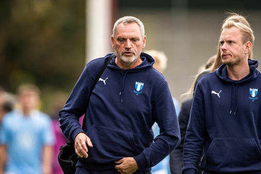 Roland Larsson, head coach of Malmö FF