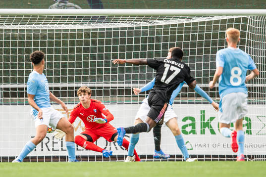goalkeeper Melker Ellborg of Malmö FF