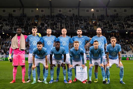 The starting eleven of Malmö FF