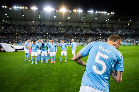 Sören Rieks of Malmö FF